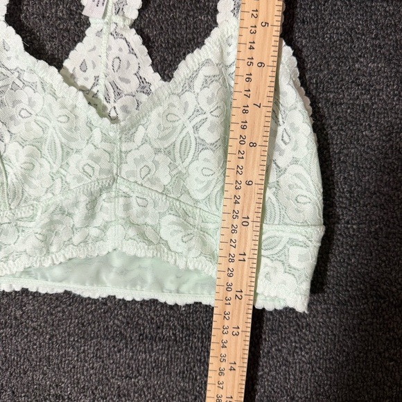 Free People Lace Bralette in Mint, Women’s Small - Picture 2 of 5